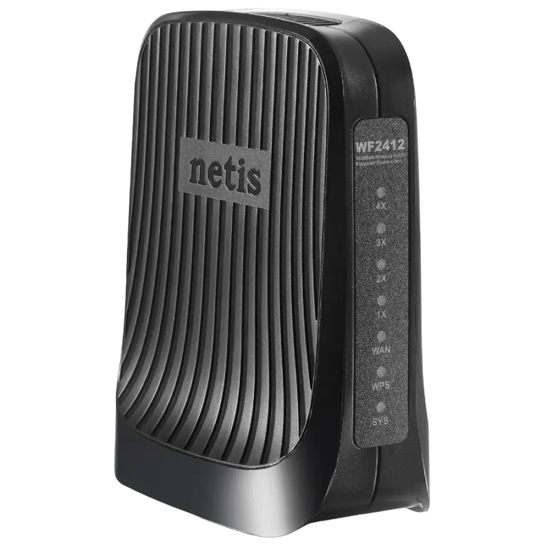 Router fără fir Netis WF2412, Negru