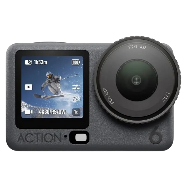 Cameră Video Sport DJI Osmo Action 6 Essential Combo, Negru