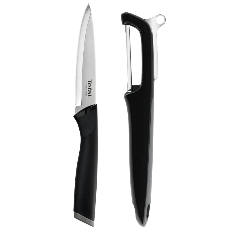 Set de Cuțite Tefal K2219255, Negru / Inox