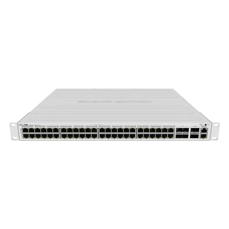 Router MikroTik CRS354-48P-4S+2Q+RM, Alb