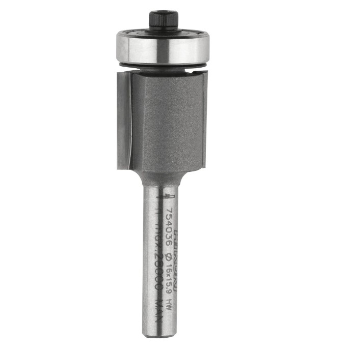 Freza dreapta cu rulment pentru lemn 16x15,9x50mm tija 6mm Hikoki