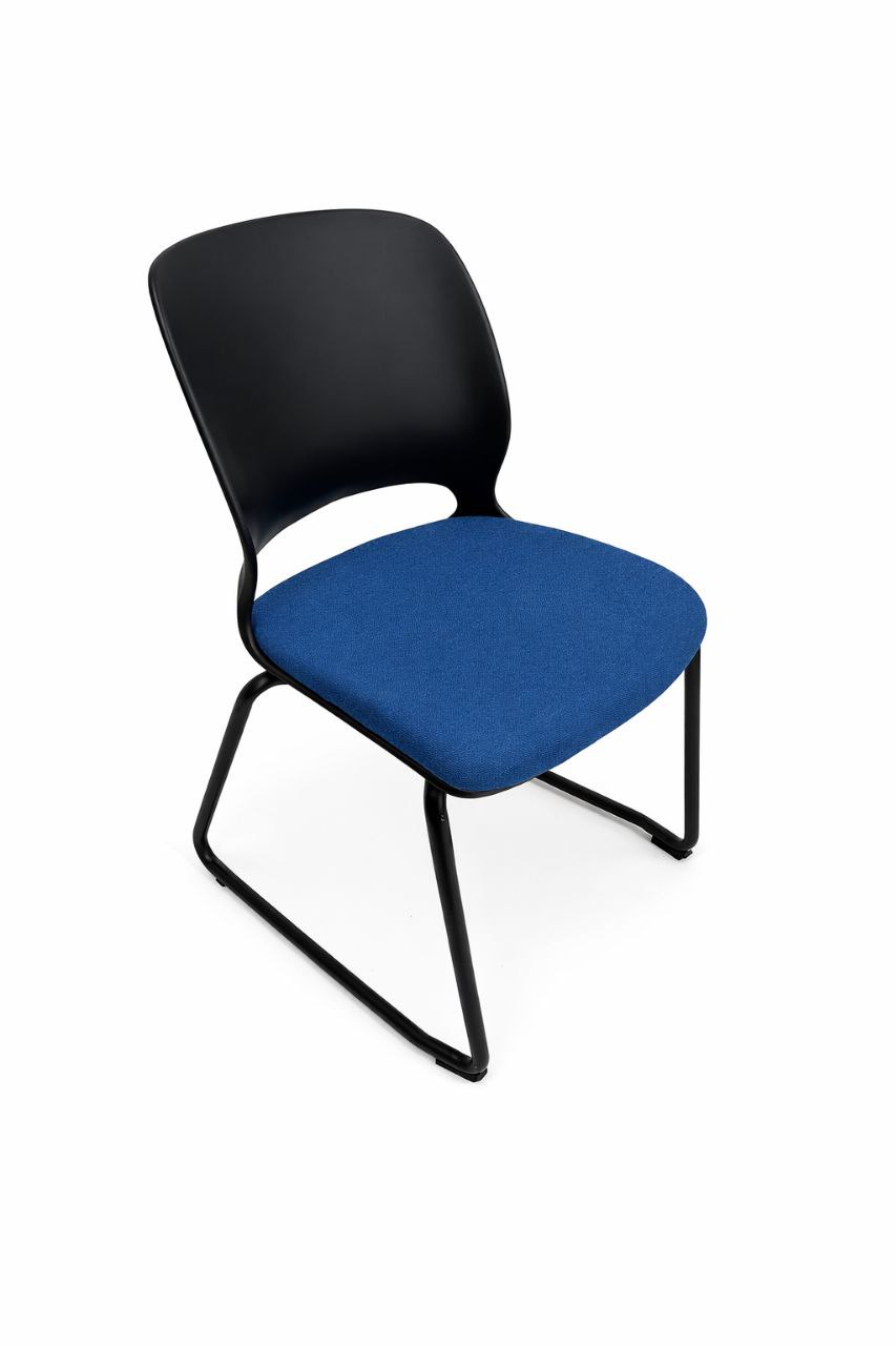 Scaun Office „Sapphire Pro” — Cadru Negru / Șezut Albastru