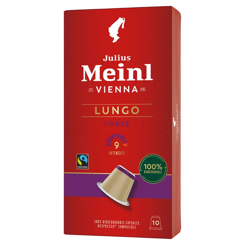 Cafea Julius Meinl Lungo Forte, 10 buc