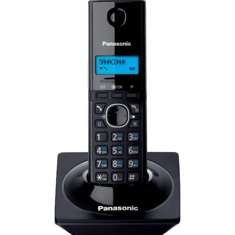 Telefon DECT Panasonic KX-TG1711, Negru