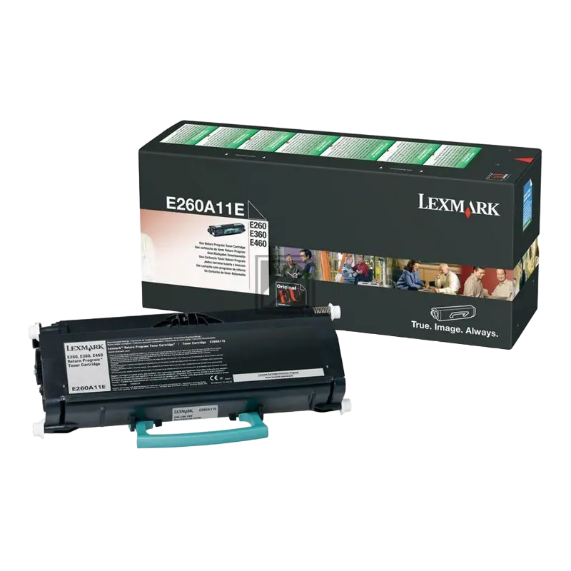 Cartuș pentru imprimantă Lexmark 0E260A11E, Negru