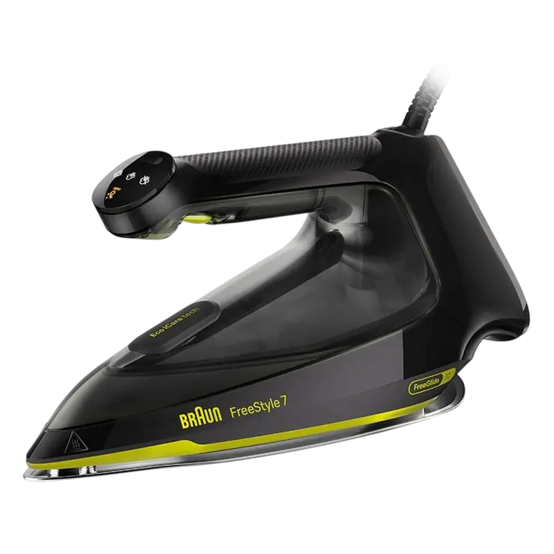 Fier de călcat Braun FI7255GR, 2000W, Negru | Verde
