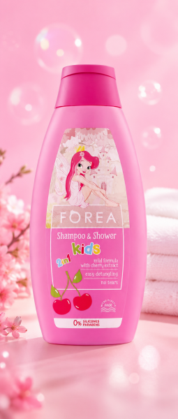 Shampon & gel  pentru copii FOREA 500ml