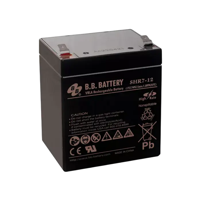 Baterie UPS B.B. SHR7-12, 12V 7