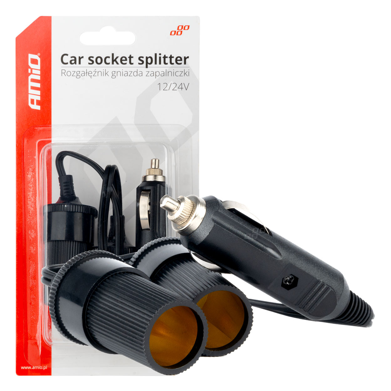 03801 Divizor priza bricheta auto 12V 24V