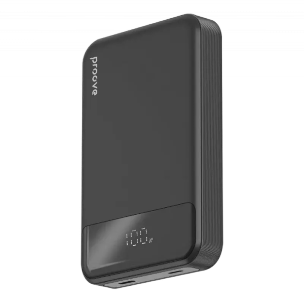 Acumulator extern Proove Hoodman Magnetic, 10000mAh, Negru