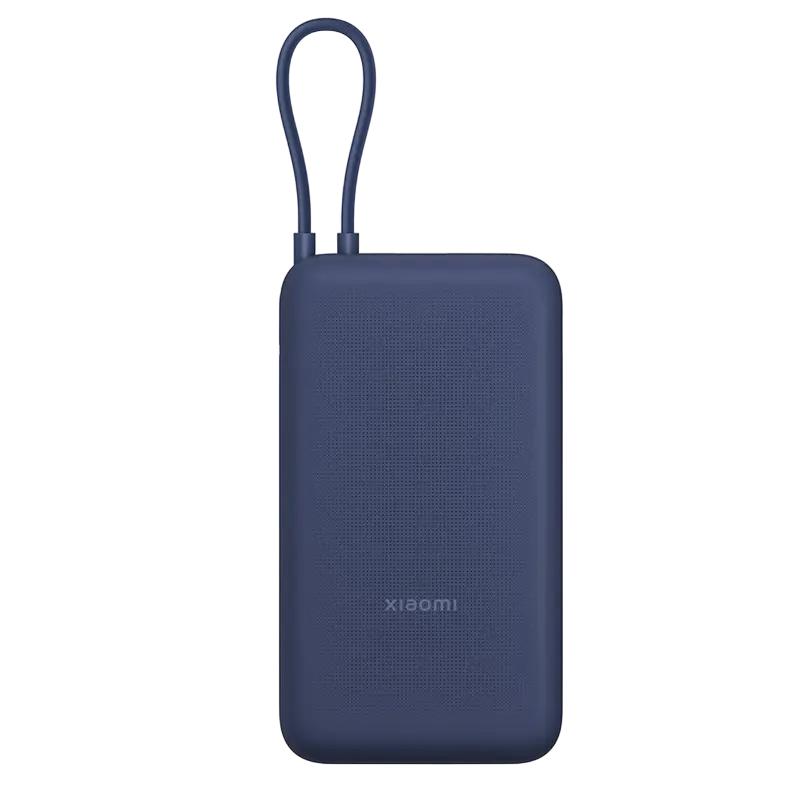 Acumulator extern Xiaomi BHR8975GL, 20000mAh, Albastru