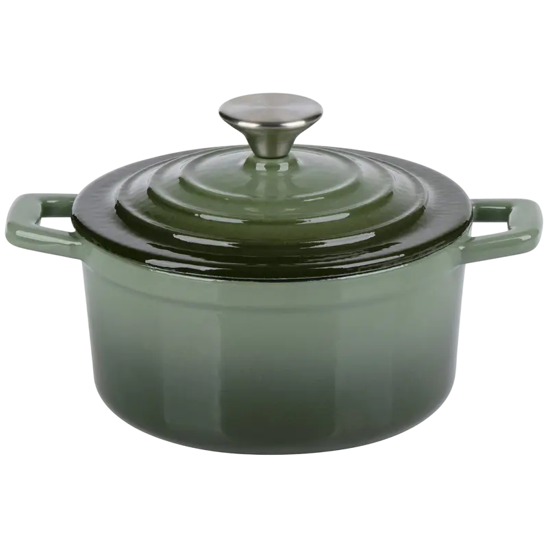 Cratiță Alpina Cast Iron, 0,8L, 14cm, Verde