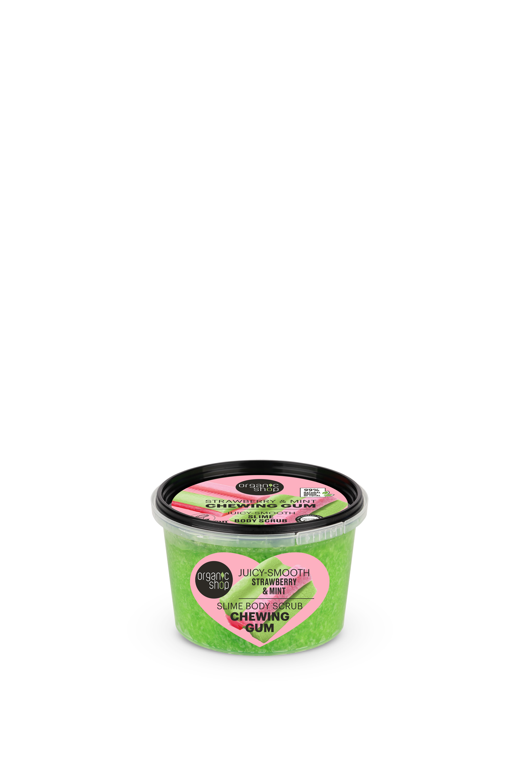 Organic Shop Scrab de corp Chewing Gum Slime Juicy-Smooth 250ml