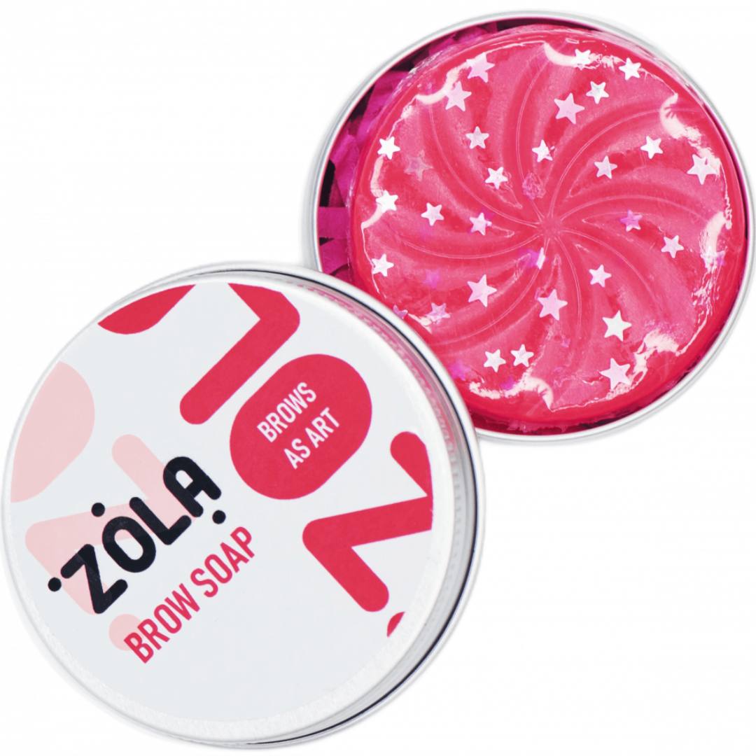 Săpun pentru sprâncene ZOLA pentru fixarea firelor de păr (versiune mini) 25 g
