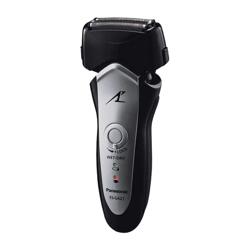 Aparat de ras electric Panasonic ES-GA21, Negru/Argintiu