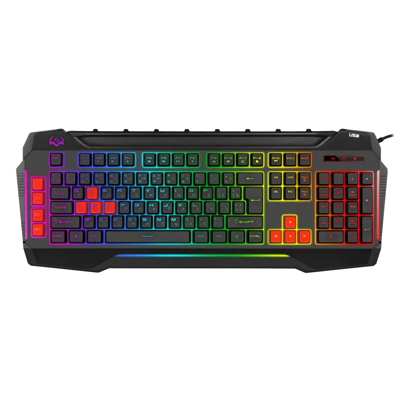 Tastatură SVEN KB-G8800, Cu fir, Negru