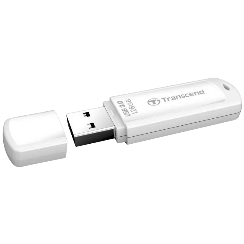 Memorie USB Transcend JetFlash 730, 128GB, Alb