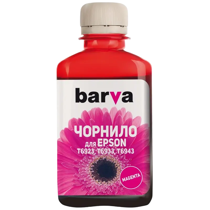 Recipient de cerneală Barva T6931, 180ml, Magenta