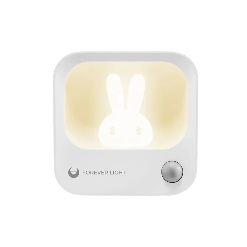Lampă de noapte Forever Bunny PURE FLC-10, Alb