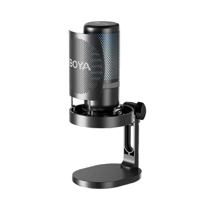 Microfon Gaming Boya K3, USB, Negru