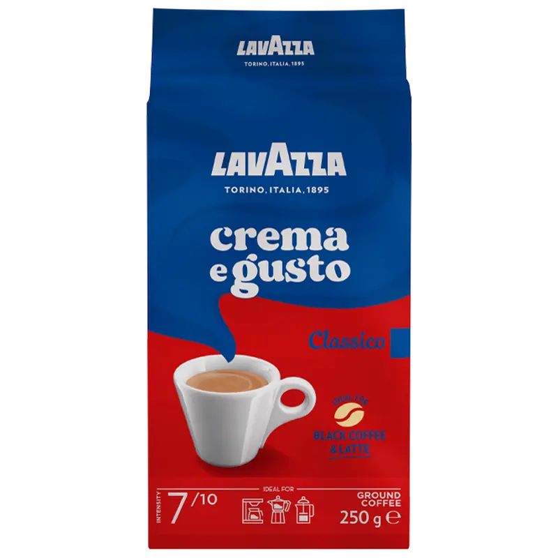Cafea Lavazza Crema E Gusto, 250 g