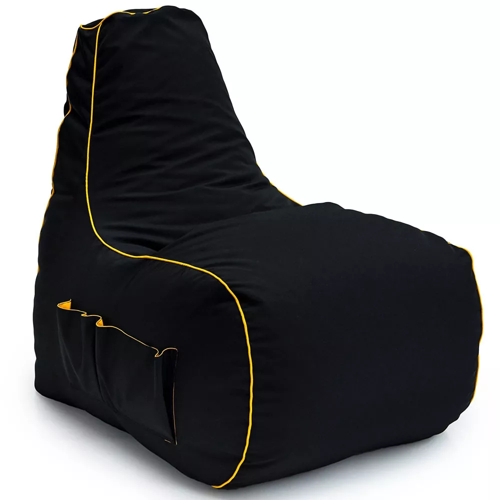 Fotoliu Gaming MegaByte din Oxford 600D culoarea galbenă - Mărimea L