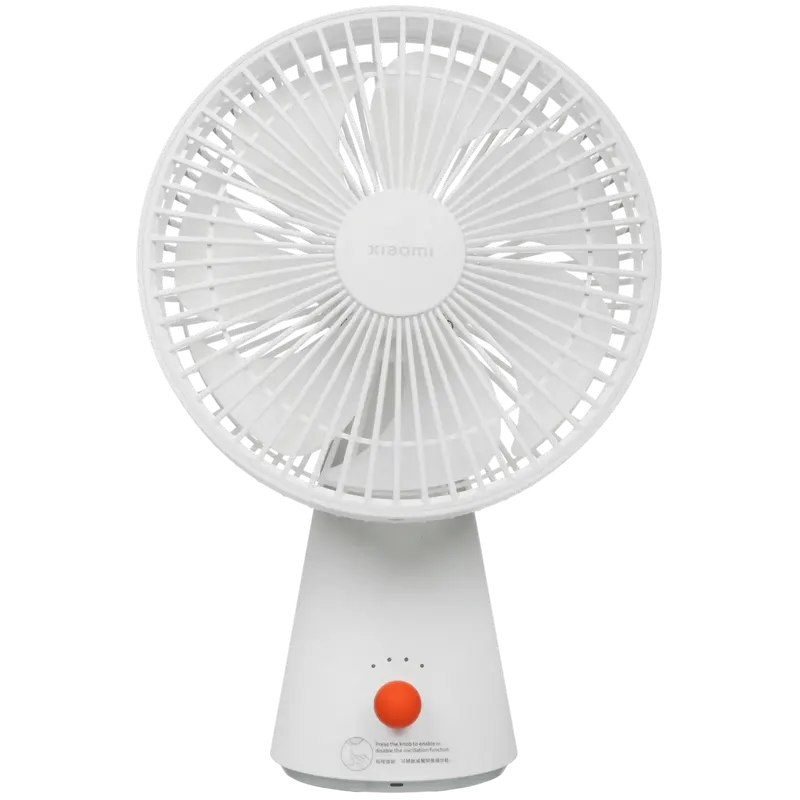 Ventilator Xiaomi Rechargeable Mini Fan GL, Alb