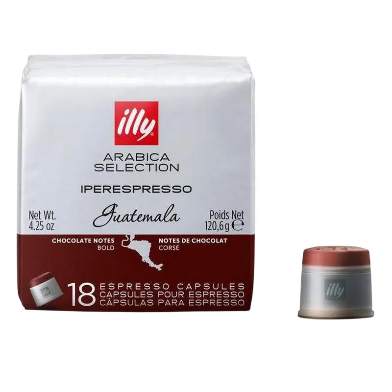 Cafea Illy Iperespresso Arabica Selection - Guatemala, 18  buc