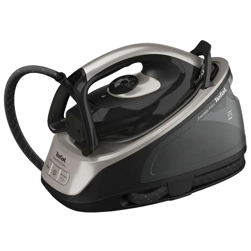 Fier de călcat cu generator de abur Tefal SV6140E0, 2200W, Negru | gri