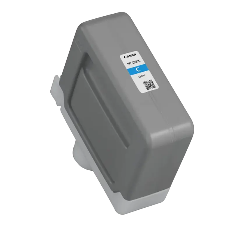 Cartuș de cerneală Canon PFI-3300 C, 330ml, Cyan