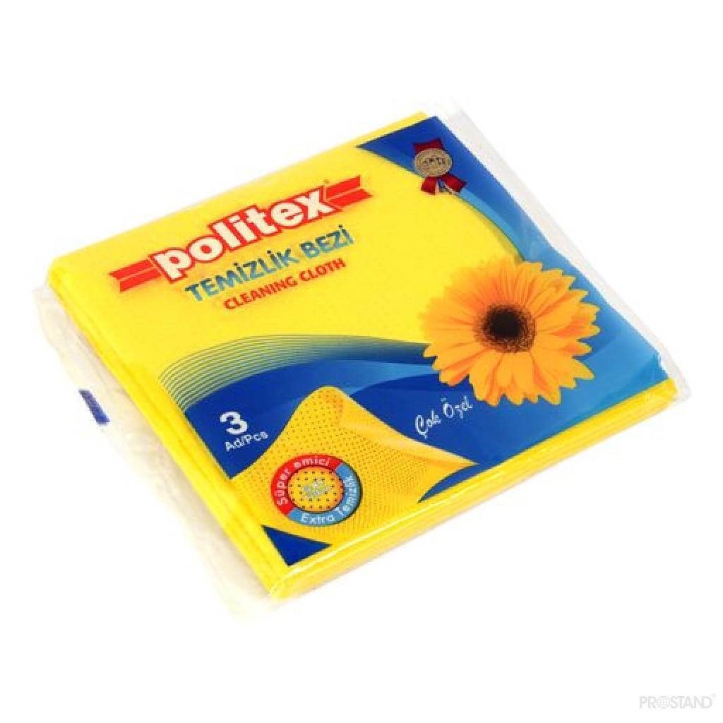 Politex Laveta p/u curatare 3 buc. 38x40cm  (perforata) 2124  1/40