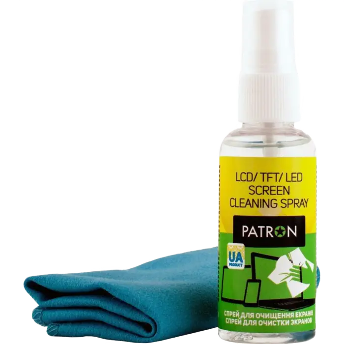 Set de curățare Patron F3-015, pentru ecrane LCD/LED