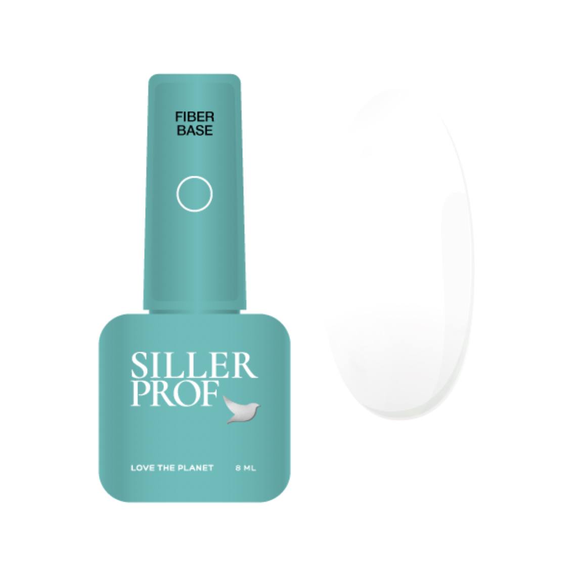 Siller Fiber Base – bază pentru unghii cu fibre de nailon, 8 ml