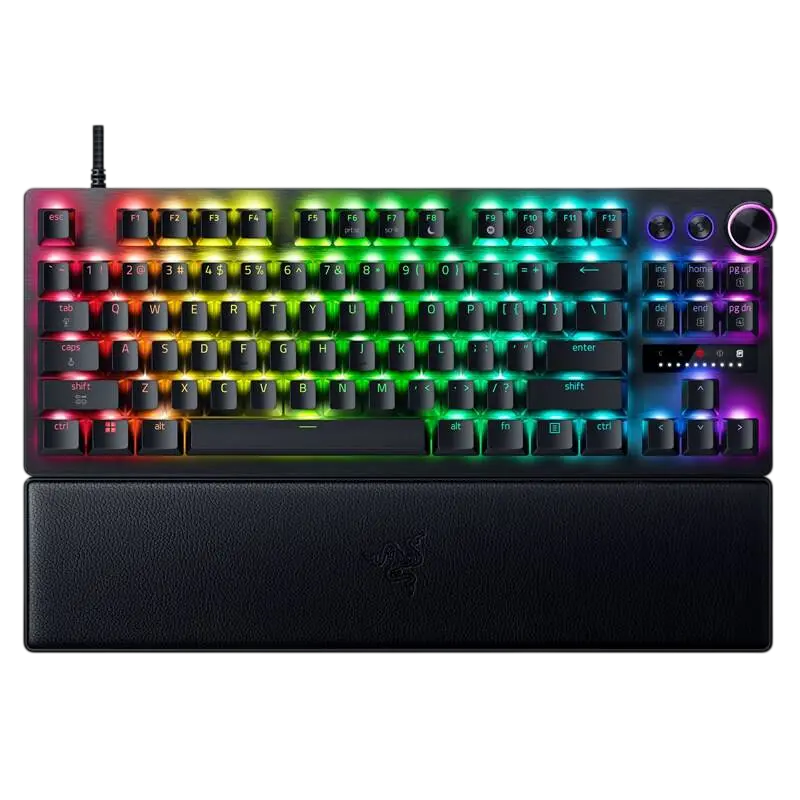 Tastatură Razer Huntsman V3 Pro TKL 8KHz, Cu fir, Negru