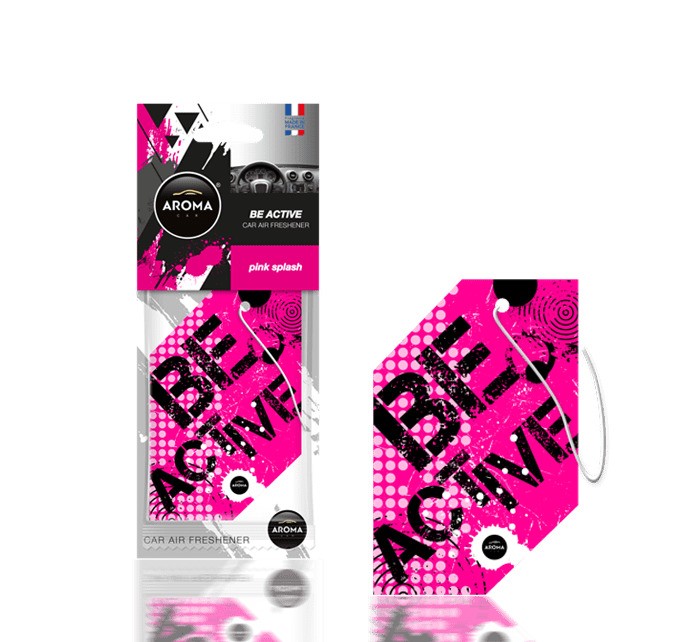 Aroma car Be active (pink splash) aromatizator auto