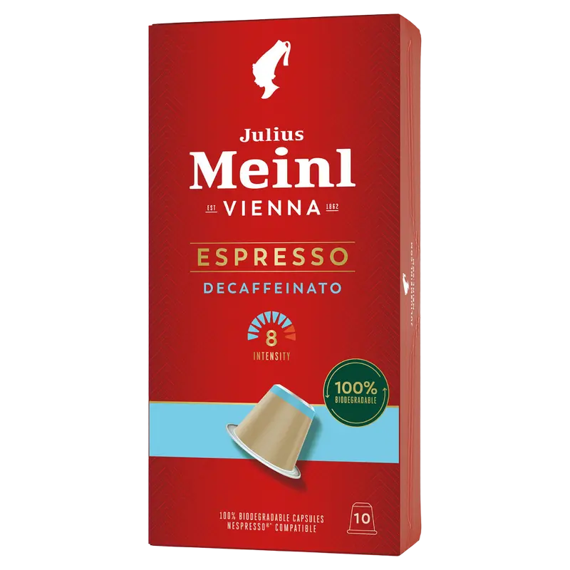 Cafea Julius Meinl Espresso Decaf, 10 buc