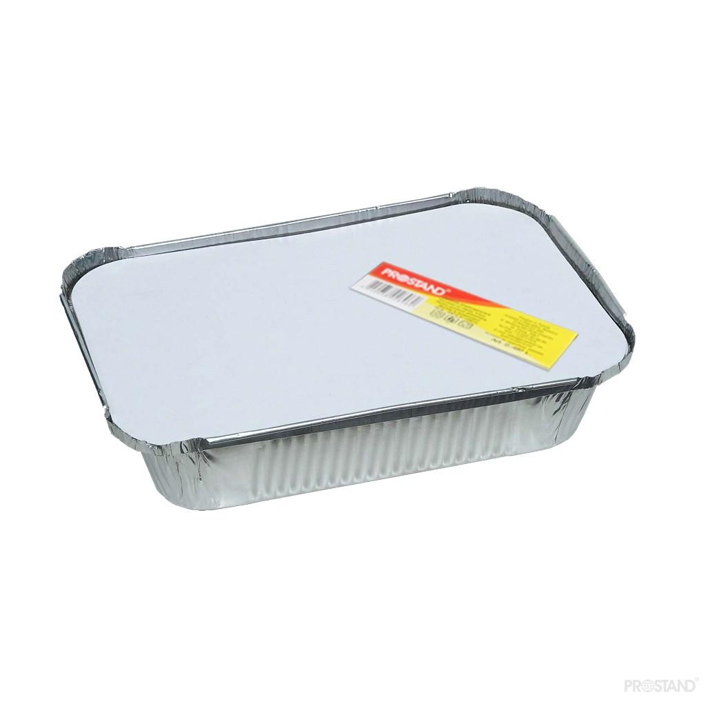 Caserola aluminiu cu capac 219x127x33 S-487L 5buc