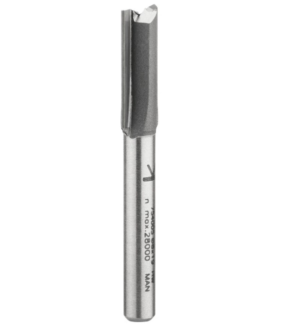 Freza dreapta pentru lemn 6x19x57mm tija 6mm Hikoki