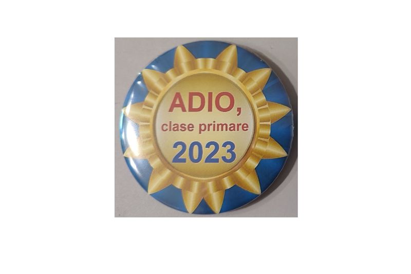 Insignă - Adio, clase primare art.InsCL-1