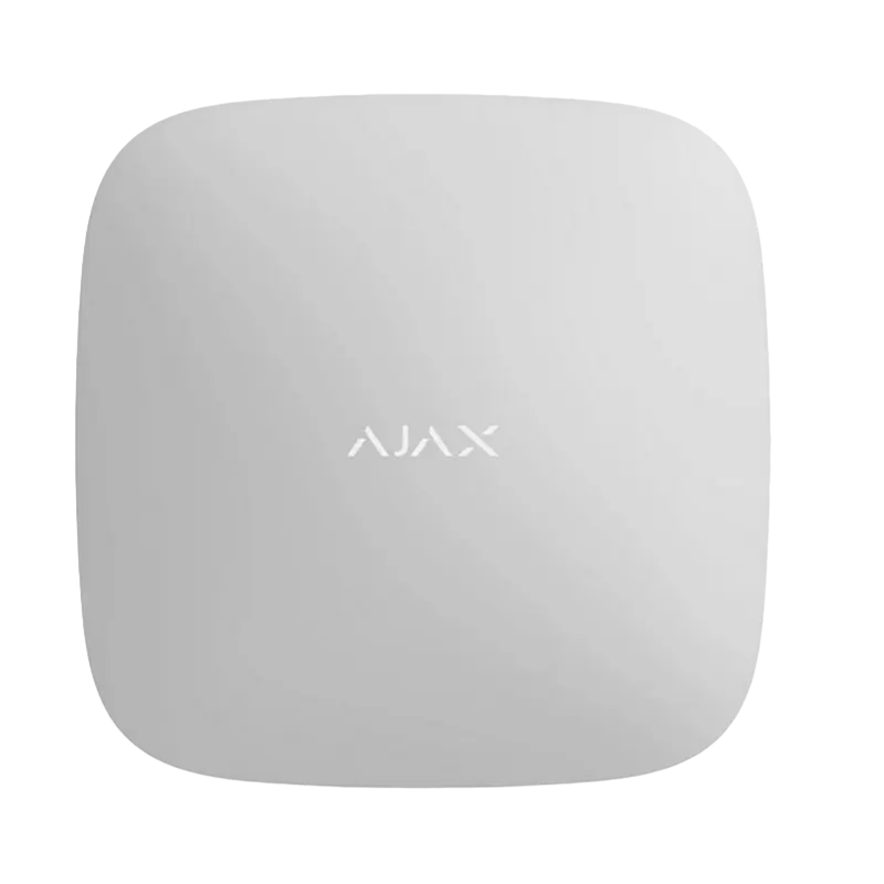 Panou inteligent de control al alarmei Ajax Hub 2, Alb