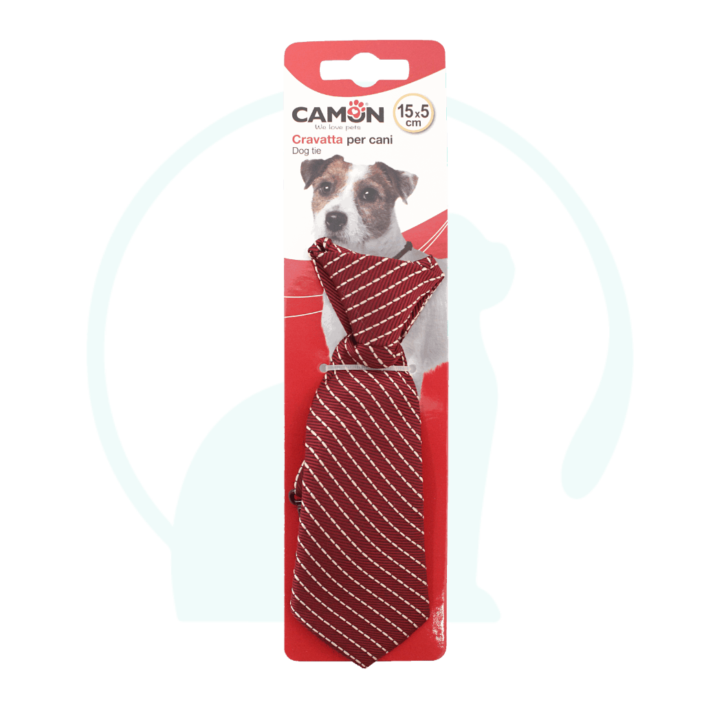 CAMON necktie for dogs 15x5cm RED, cravată pentru câini