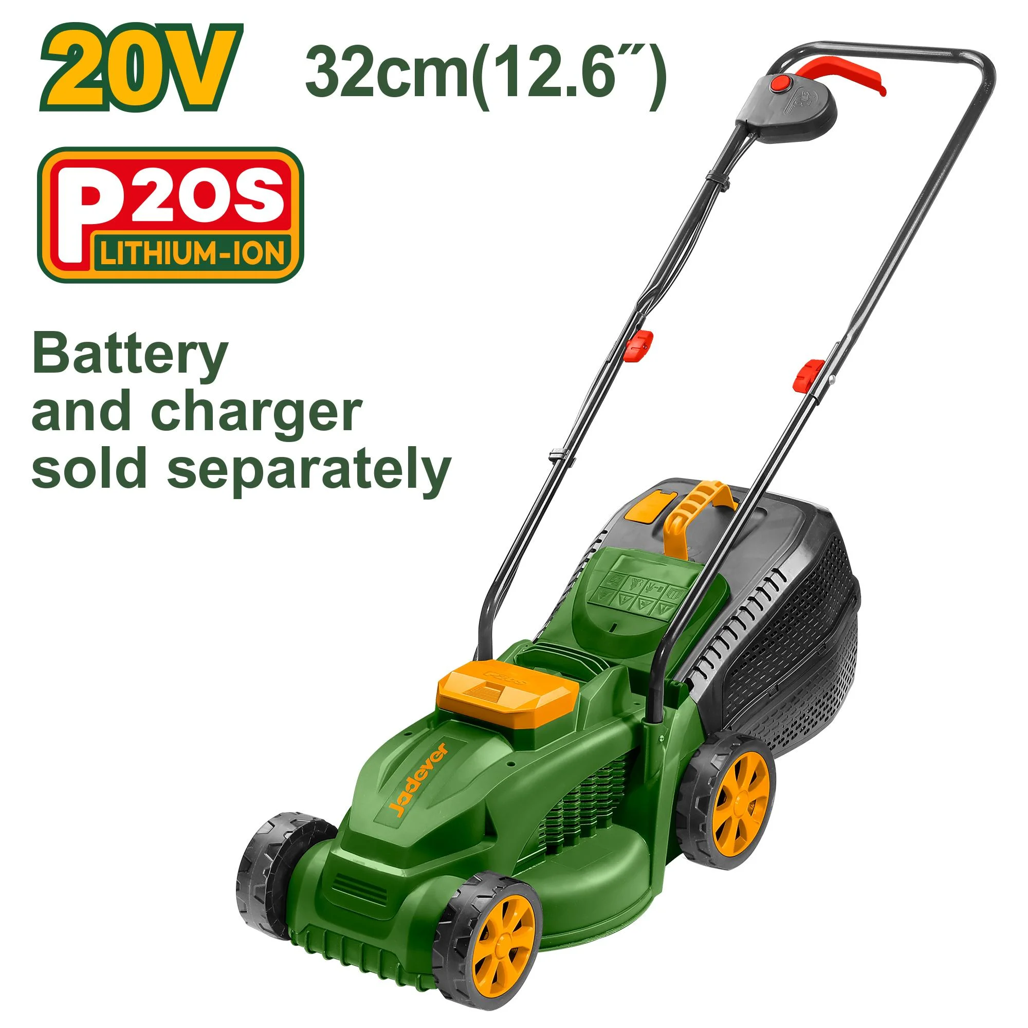 Mașină de tuns iarba cu acumulator 20V 320mm 30L Jadever JDLKP530