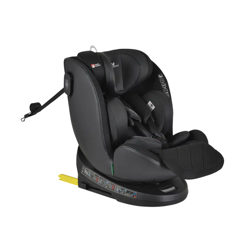 Scaun auto Cangaroo Castor 40-150cm black 3801005151844
