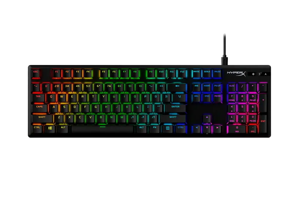 Tastatură HyperX Alloy Origins PBT, Cu fir, Negru