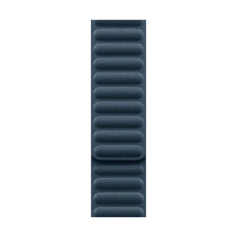Curea pentru ceas Apple Watch 45mm Magnetic Link, Poliester, Medium, Pacific Blue