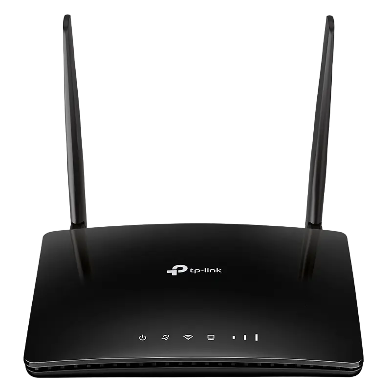 Router fără fir TP-LINK TL-MR6400, 4G, Negru