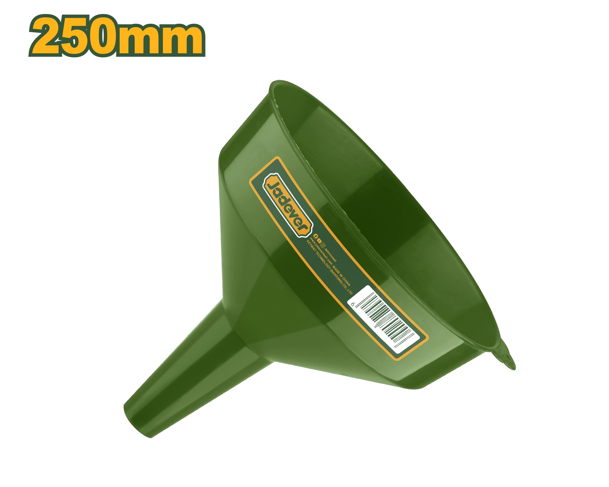 Pâlnie lată din plastic Ø250mm Jadever JDUF1310