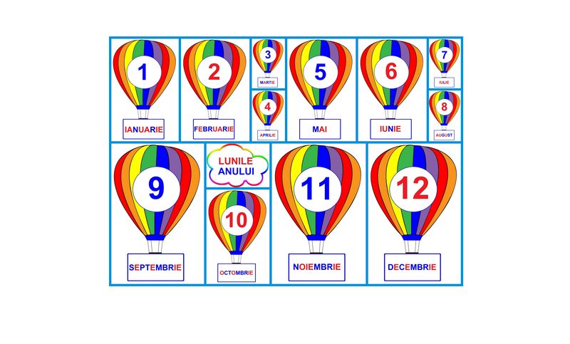 D11-24.1 Lunile anului (A4)