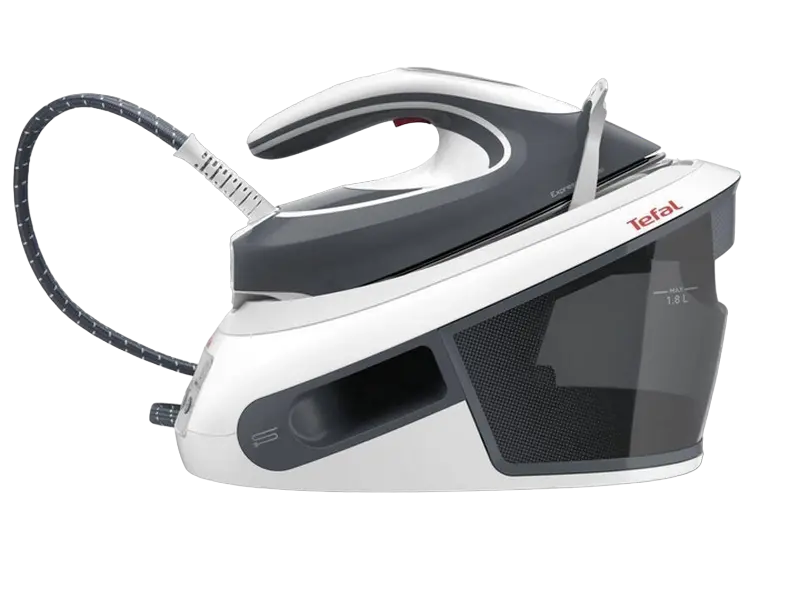 Fier de călcat cu generator de abur Tefal SV8020E1, 1600W, Alb | Gri