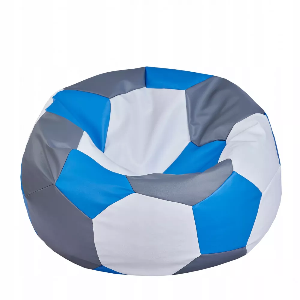 BeanBag Minge marimea"XL",culoarea sur,albastru,alb din ecopiele